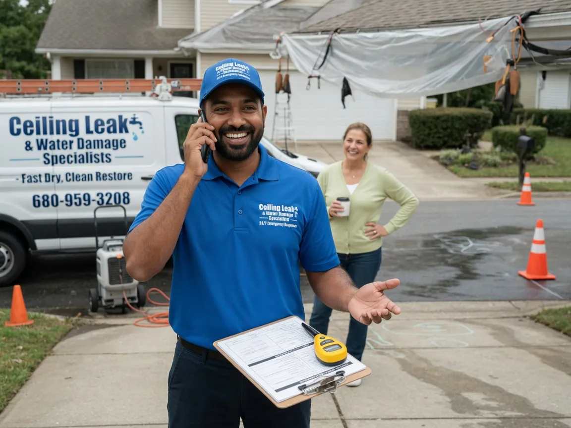 Ceiling Leak Cleanup Garrison, UT FAQs